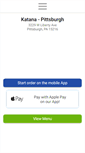 Mobile Screenshot of pittsburghkatana.com